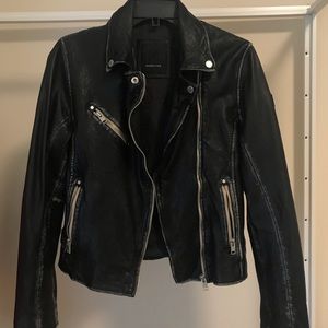 Distressed Leather jacket